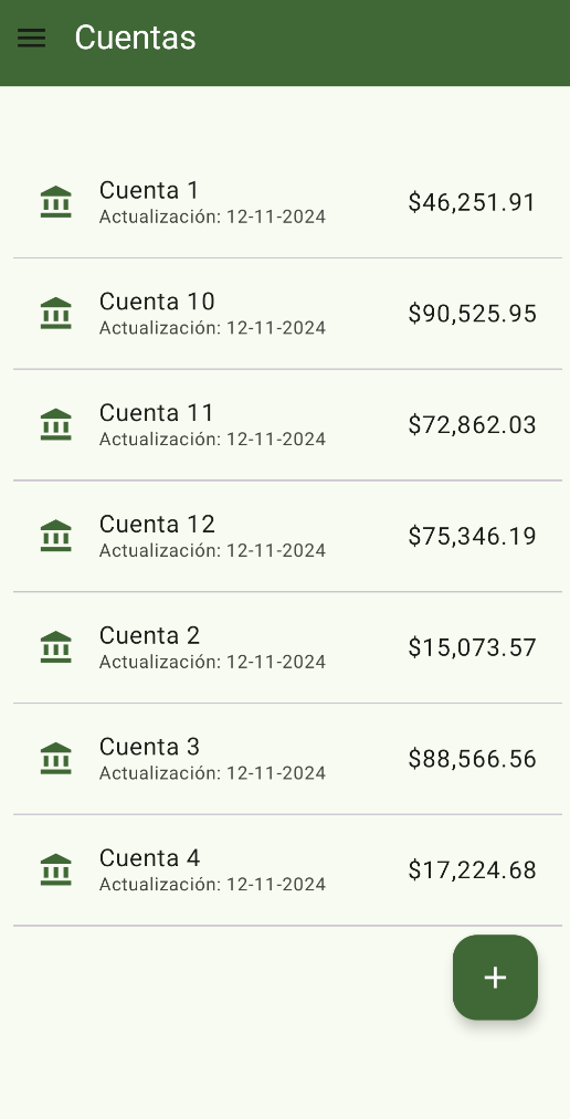 Cuentas consolidadas en Finple